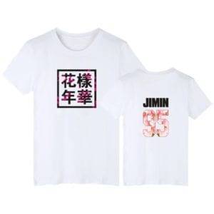 BTS Casual Members T-Shirt T-Shirts a1fa27779242b4902f7ae3: J-Hope|Jimin|Jin|Suga|V|Jung|Rap 