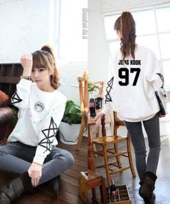BTS Fashion Member Sweatshirts BulletProof Vest Sweatshirts a1fa27779242b4902f7ae3: Jimin|Jin|Jung Kook|Rap Monster|Suga|V|J HOPE
