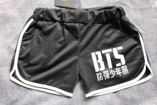 BTS Casual Shorts Classic logo Shorts cb5feb1b7314637725a2e7: J-Hope|Jin|Suga|V|BTS|JIMIN|JUNGKOOK|RAP MON