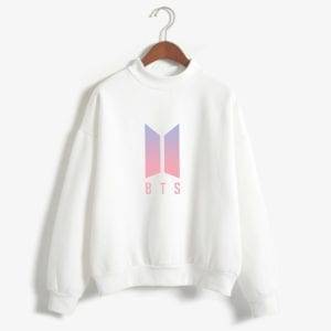 BTS Women’s Sweatshirts New Logo Sweatshirts cb5feb1b7314637725a2e7: black|gray|Blue|Khaki|Navy|Pink|Wine 