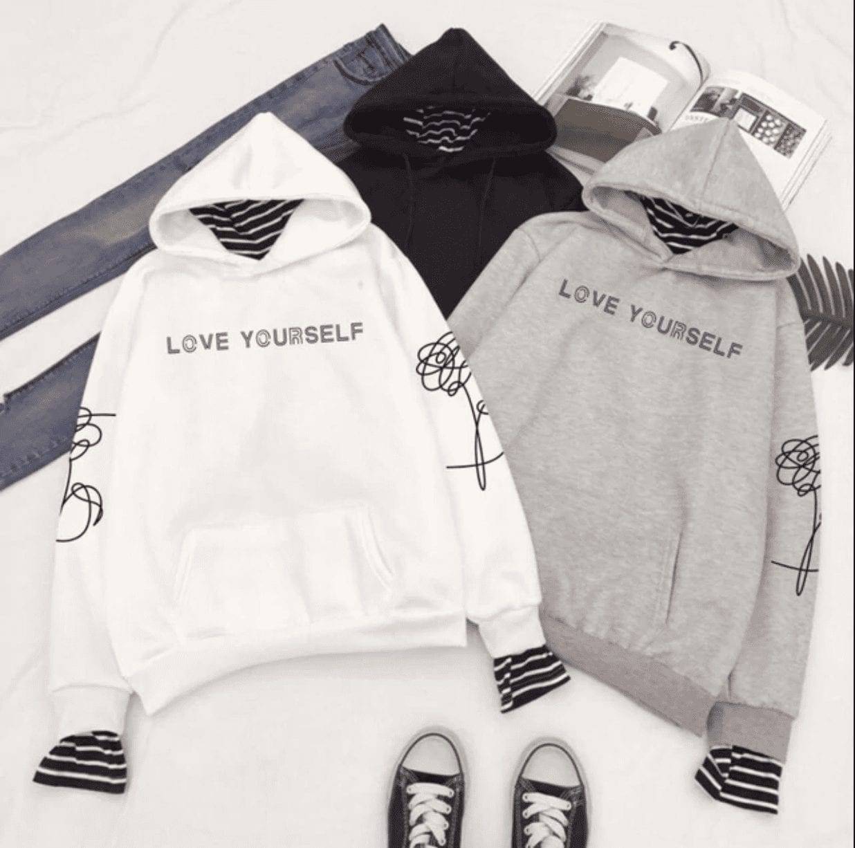 BTS sweater - love yourself edition