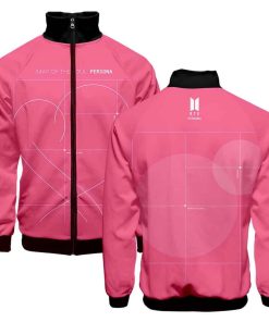 Map Of The Soul Persona 3D Jacket Hoddies & Jackets Sweatshirts cb5feb1b7314637725a2e7: black|white|Pink|Red