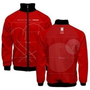 Map Of The Soul Persona 3D Jacket Hoddies & Jackets Sweatshirts cb5feb1b7314637725a2e7: black|white|Pink|Red 