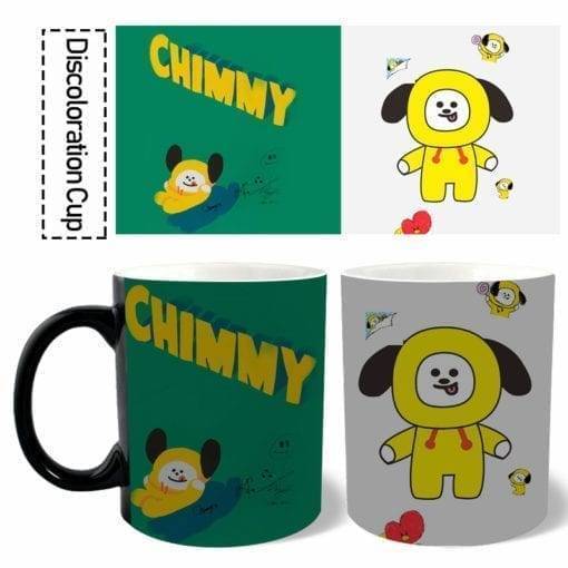 BT21 Magic Coffee Mug Accessories BT21 Sippers & Bottles Type: Chimmy