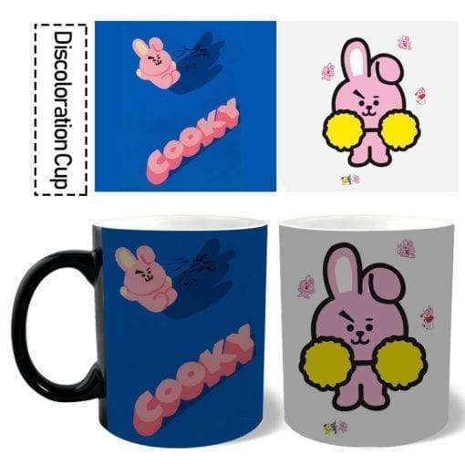 BT21 Magic Coffee Mug Accessories BT21 Sippers & Bottles Type: Cooky