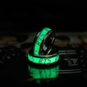 BTS Merch Luminous Ring Accessories Ring  