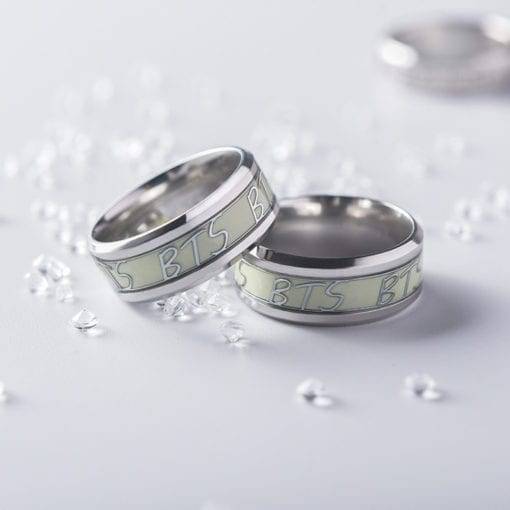 BTS Merch Luminous Ring Accessories Ring