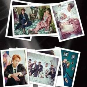 Youpop KPOP BTS Bangtan Boys V Suga Album WINGS LOMO Cards Self Made Paper Photo Card With Box HD Photocard PhotoCard cb5feb1b7314637725a2e7: WINGS 04 