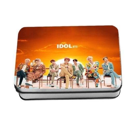 Kpop BTS IDOL Behind the Scenes Polaroid Lomo Photo Card Bangtan Boys Jimin Jungkook Suga HD Photocard 40pcs/set PhotoCard Brand Name: AKOLION