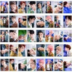 Kpop BTS IDOL Behind the Scenes Polaroid Lomo Photo Card Bangtan Boys Jimin Jungkook Suga HD Photocard 40pcs/set PhotoCard Brand Name: AKOLION 