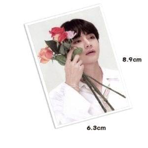 Kpop BTS World Tour Love Yourself Polaroid Lomo Photo Card Jungkook Jimin Suga HD Photocard 40pcs/set PhotoCard Brand Name: AKOLION 