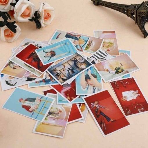 30 Pcs/set KPOP BTS Bangtan Boys LOVE YOURSELF Answer Album Transparent Photo Card PVC Cards Self Made LOMO Card Photocard PhotoCard cb5feb1b7314637725a2e7: As show