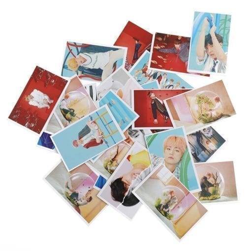30 Pcs/set KPOP BTS Bangtan Boys LOVE YOURSELF Answer Album Transparent Photo Card PVC Cards Self Made LOMO Card Photocard PhotoCard cb5feb1b7314637725a2e7: As show