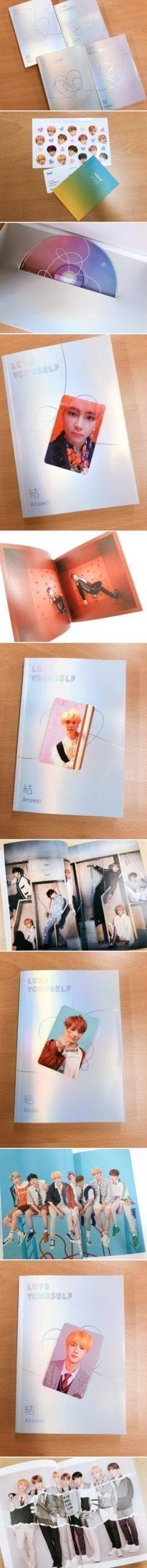 BTS LOVE YOURSELF / ANSWER Album Set CD+Photo Book+Photo Card+Mini Book+Sticker Army Box cb5feb1b7314637725a2e7: E|F|L