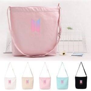 BTS Unisex Handbag Handbags & Wallets Love Yourself 'Her' New Logo cb5feb1b7314637725a2e7: black|black-8|green-9|khaki-6 