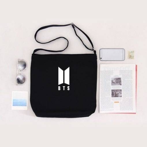 BTS Unisex Handbag Handbags & Wallets Love Yourself 'Her' New Logo cb5feb1b7314637725a2e7: black|black-8|green-9|khaki-6