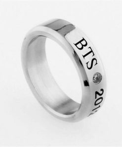 BTS Stainless Steel Finger Ring Accessories Activewear Ring a4a426b9b388f11a2667f5: BTS|JHOPE|JIMIN|JIN|JUNGKOOK|RM|SUGA|V