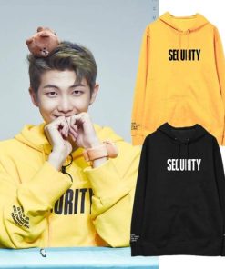 BTS RAPMONSTER Security Unisex Hoodie Bangtan Fashion Hoddies & Jackets cb5feb1b7314637725a2e7: B|W|Grey|Pink|Red|Yellow