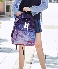 BTS Love Yourself School Backpack Backpack cb5feb1b7314637725a2e7: as picture|as picture-2|as picture-3|as picture-4
