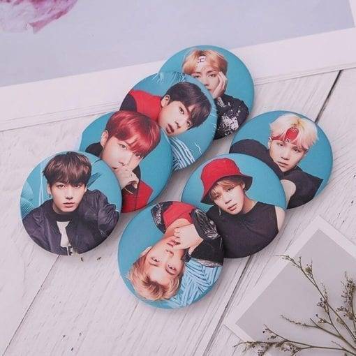 BTS Brooch Pin Badge For Clothes Accessories Badges 8d255f28538fbae46aeae7: 01|02|03|04|05|06|07
