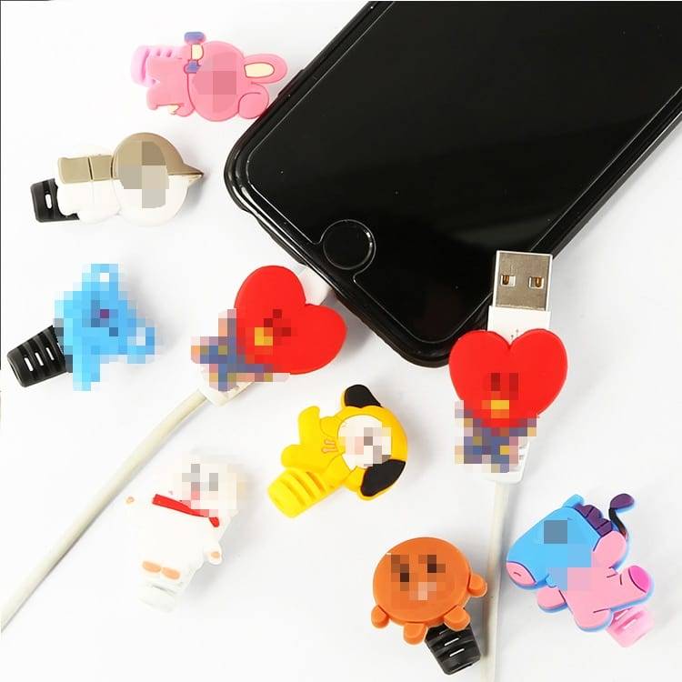 BTS MERCH SHOP, BT 21 Phone Charger Cable Clippers