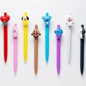 BT21 Cute 10 Color Ballpoint Pen Accessories BT21 Pen Stationery cb5feb1b7314637725a2e7: Ball Pen Alpaca|Ball Pen Koala|Ball Pen Love|Ball Pen Naughty Bag|Ball Pen Pony|Ball Pen Puppy|Ball Pen Rabbit|Ball Pen Robot|Gel Pen Alpaca|Gel Pen Koala|Gel Pen Love|Gel Pen Naughty Bag|Gel Pen Pony|Gel Pen Puppy|Gel Pen Rabbit|Gel Pen Robot 