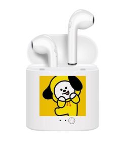 BT21 Wireless Bluetooth Earphone Stereo Headset with Charging Box Accessories Airpods BT21 For Phone cb5feb1b7314637725a2e7: B1|B2|For Chimmy|For COOKY|For KOYA|For MANG|For RJ|For SHOOKY|For TATA|For VAN|Silicone Case