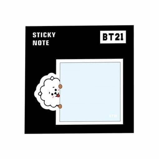 BT21 Kawaii Sticky Notes Stickers cb5feb1b7314637725a2e7: Biscuits|blackpink|Koala|lamb|Long collective|Love|pony|puppy|Rabbit|robot|TWICE