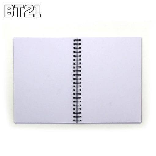 BT21 Notebook BT21 Notebook Stationery cb5feb1b7314637725a2e7: A|B|C|D|E|F|G|H