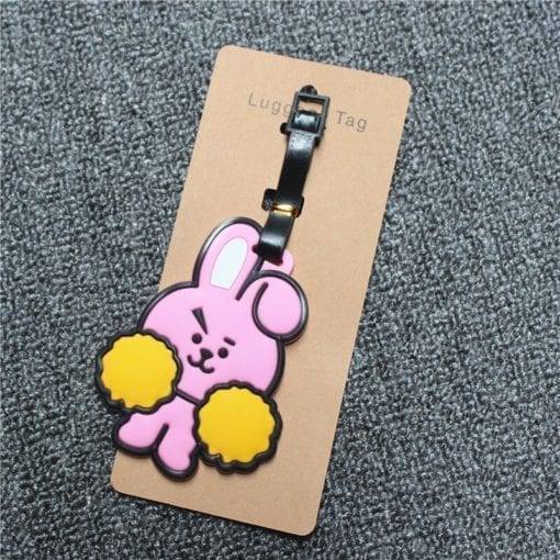 BT21 Baggage Boarding Tags Accessories BT21 Other Accessories cb5feb1b7314637725a2e7: CHIMMY|COOKY|KOYA|MANG