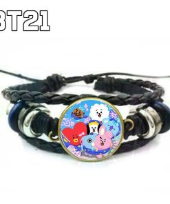 BTS Hand Chain Wristband Accessories Bracelets BT21 BulletProof Vest cb5feb1b7314637725a2e7: A|B|C