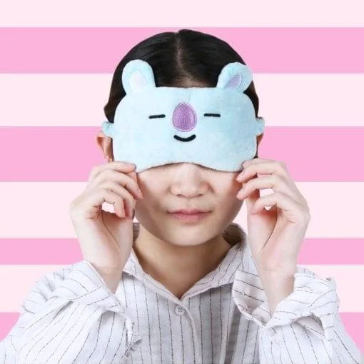 1PC Cute Kpop BTS Bangtan Boys Rest Sleep Mask BT21 Suga TATA Chimmy RJ Cooky EyeShade Eye Masks Patch Eyes Care Tools BT21 Eyemask cb5feb1b7314637725a2e7: CHIMMY|COOKY|KOYA|MANG