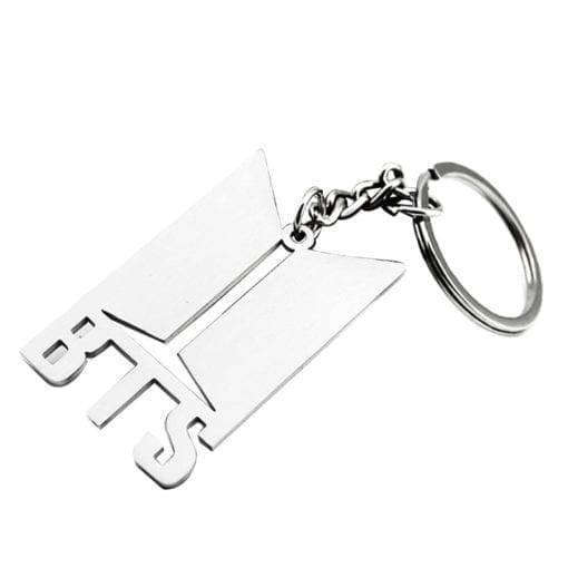 BTS Titanium Steel Pendant Keychain With BTS Logo Accessories Key Chain New Logo cb5feb1b7314637725a2e7: BTS