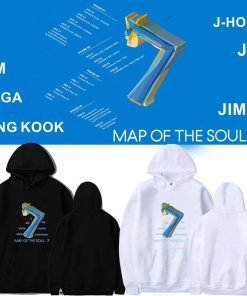 Bangtan Boys Map of The Soul 7- WORLD TOUR Concert Hoodie BTS MAP OF THE SOUL 7 Hoddies & Jackets cb5feb1b7314637725a2e7: black|gray|white|Pink