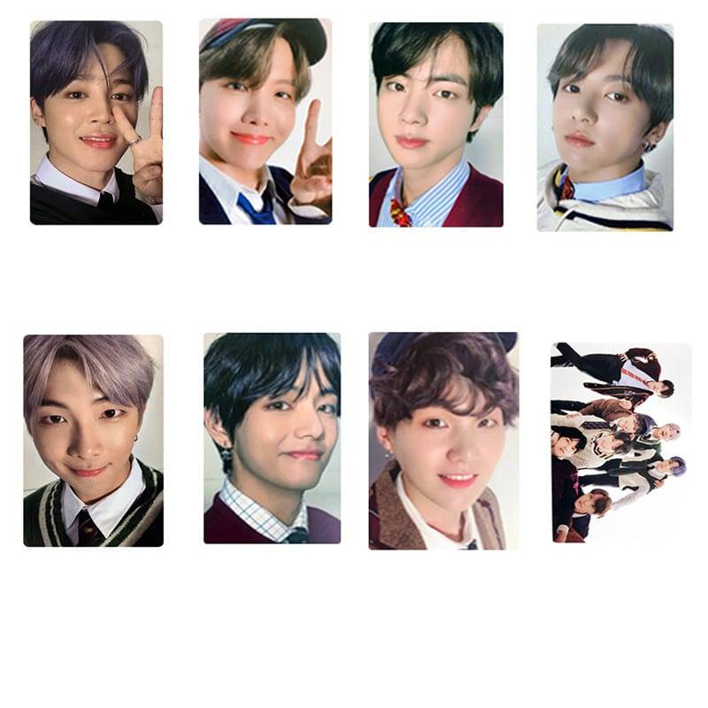 All Members Official Photocard 7pcs Set BTS Proof Standard Edition Genuine  Kpop