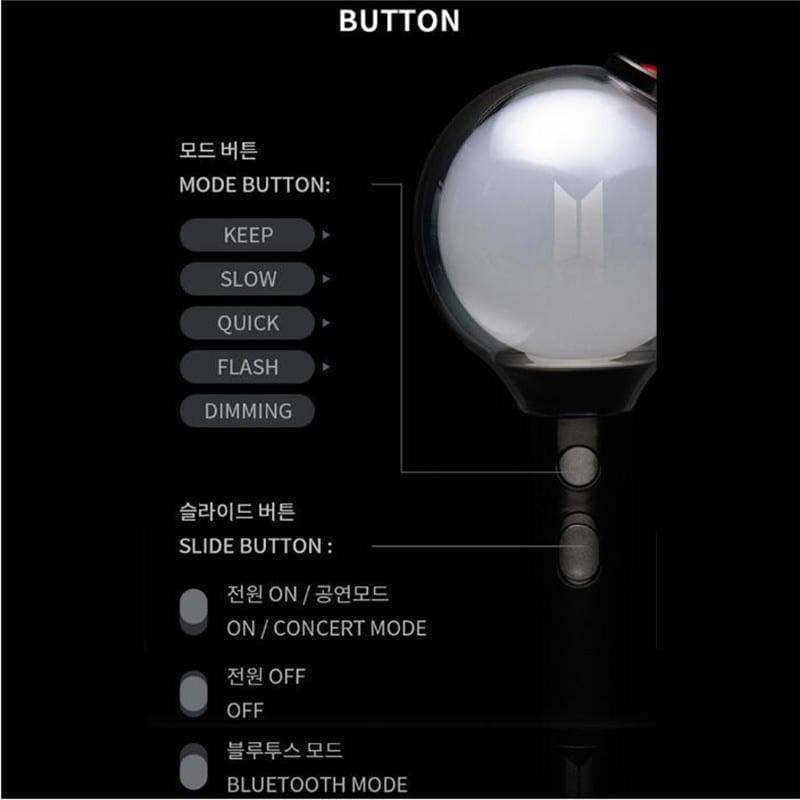 BTS Official Light Stick Army Bomb Ver.3
