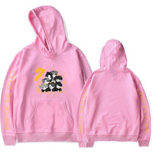 BTS Map of The Soul 7 WORLD TOUR Concert Hoodie BTS MAP OF THE SOUL 7 Hoddies & Jackets Color: Black|Gray|Pink|Red|White|Navy Blue