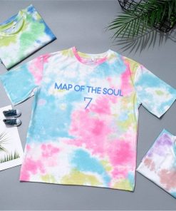 BTS MAP OF THE SOUL 7 Cool Gradient TShirt BTS MAP OF THE SOUL 7 T-Shirts Color: Blue|Pink|Purple|Blue 01|Blue 02|Blue 03|Blue 04|Pink 01|Pink 02|Pink 03|Pink 04|Purple 01|Purple 02|Purple 03|Purple 04