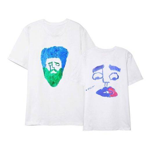 Bangtan Boys 5TH MUSTER Cartoon T-Shirts T-Shirts Color: 1|2|3|4|5|6|7