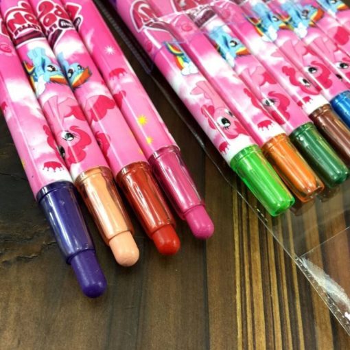 BT21 – 12 Pcs Coloured Drawing Pens BT21 Pen Color: A|E|B|C|D