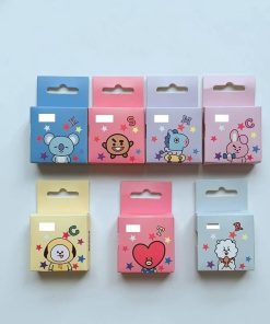 BT21 Tape Adhesive Tape For DIY Accessories BT21 Other Accessories Stationery Color: A 5|A 8|B 3|A 3|A 6|B 1|B 4|B 8|A 7|B 2|B 5|A 1|A 2|A 4|B 6|B 7