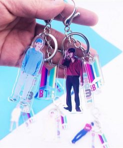 Bangtan Boys Dynamite Keychains BTS Dynamite Merch Key Chain Color: JHOPE|JIMIN|JIN|JK|RM|SUGA|V