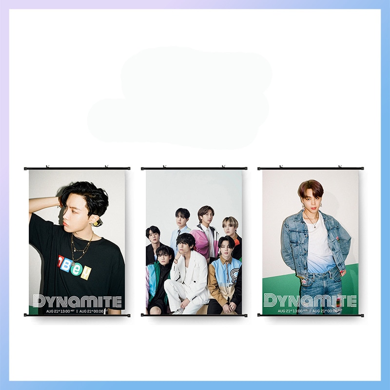BTS MERCH SHOP, Dynamite Bus Pass Sticker Card Collection