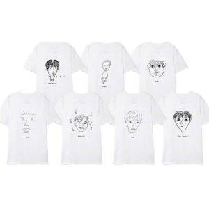 방탄소년단 7th Anniversary 2020 Profile T-Shirt