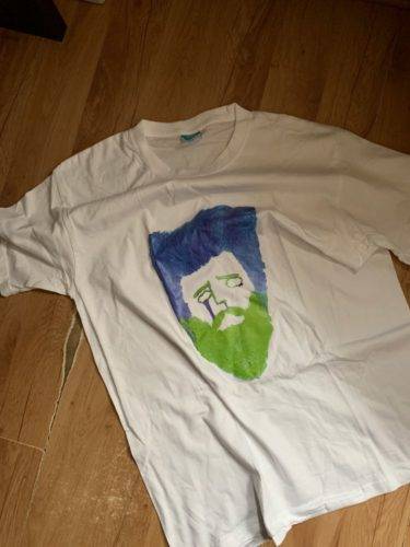 Btsmerchshop 방탄소년단 Same Graffiti T-Shirt (Color: RM, Size: L)